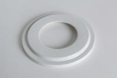 Angelo Mangiarotti Angelo Mangiarotti Barbados Ashtray in White Ceramic Italy 1960s - 4157592