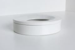 Angelo Mangiarotti Angelo Mangiarotti Barbados Ashtray in White Ceramic Italy 1960s - 4157595