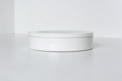 Angelo Mangiarotti Angelo Mangiarotti Barbados Ashtray in White Ceramic Italy 1960s - 4157597
