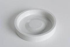 Angelo Mangiarotti Angelo Mangiarotti Barbados Ashtray in White Ceramic Italy 1960s - 4157599