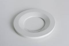 Angelo Mangiarotti Angelo Mangiarotti Barbados Ashtray in White Ceramic Italy 1960s - 4157602