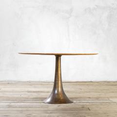 Angelo Mangiarotti Angelo Mangiarotti Bernini Table mod 302 Brass and Marble 50s - 2969012