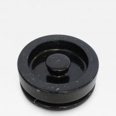 Angelo Mangiarotti Angelo Mangiarotti Black Marble Ashtray for Knoll Italy 1960s - 2965198