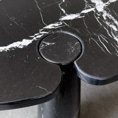 Angelo Mangiarotti Angelo Mangiarotti Black Marble Eros Console Table for Skipper - 3125053