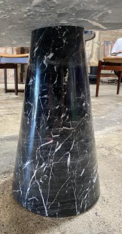 Angelo Mangiarotti Angelo Mangiarotti Black Marquina Marble Side Table from Eros Series - 1512982