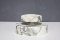 Angelo Mangiarotti Angelo Mangiarotti Calacatta Marble Vase - 2751779