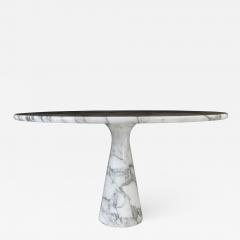 Angelo Mangiarotti Angelo Mangiarotti Carrara Marble Model M1T70 Dining Table or Center Table - 1029901