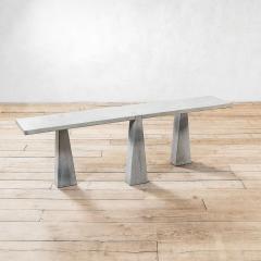 Angelo Mangiarotti Angelo Mangiarotti Console Table mod Incas for Skipper 70s - 3043853