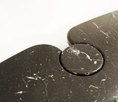 Angelo Mangiarotti Angelo Mangiarotti Eros Black Marble Console Table in Nero Marquina - 2412954