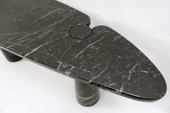 Angelo Mangiarotti Angelo Mangiarotti Eros Black Marble Console Table in Nero Marquina - 2412955