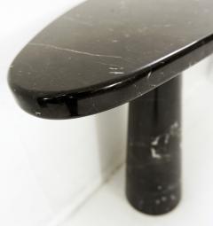 Angelo Mangiarotti Angelo Mangiarotti Eros Black Marble Console Table in Nero Marquina - 2412956
