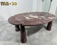 Angelo Mangiarotti Angelo Mangiarotti Eros Oval Marble Dining Table 1970s - 4314185