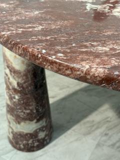 Angelo Mangiarotti Angelo Mangiarotti Eros Oval Marble Dining Table 1970s - 4314186