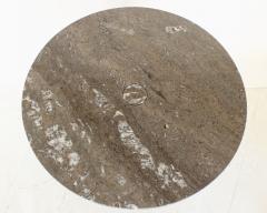 Angelo Mangiarotti Angelo Mangiarotti Eros Round Dining Table in Grigio Scoleria Marble - 2298841