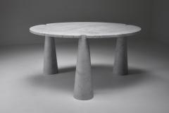 Angelo Mangiarotti Angelo Mangiarotti Eros Round Marble Dining Table 1970s - 1940797