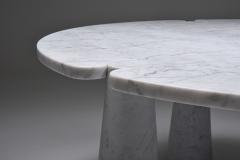 Angelo Mangiarotti Angelo Mangiarotti Eros Round Marble Dining Table 1970s - 1940800