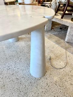 Angelo Mangiarotti Angelo Mangiarotti Eros Round Marble Dining Table Italy 1970s - 4641577