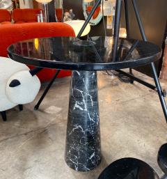 Angelo Mangiarotti Angelo Mangiarotti Eros Side Table in Black Marble Italy 1970 - 1204619