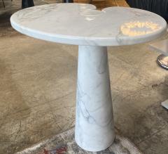 Angelo Mangiarotti Angelo Mangiarotti Eros Side Table in Carrara Marble Italy 1970 - 2567940