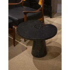 Angelo Mangiarotti Angelo Mangiarotti Eros Side Table in Polished Black Marble 1970s - 3931657