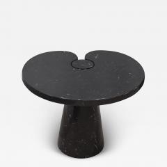 Angelo Mangiarotti Angelo Mangiarotti Eros Side Table in Polished Black Marble 1970s - 3933964