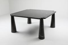 Angelo Mangiarotti Angelo Mangiarotti Eros Square Marble Dining Table 1970s - 1231287