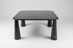 Angelo Mangiarotti Angelo Mangiarotti Eros Square Marble Dining Table 1970s - 1231293