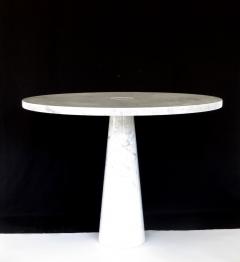 Angelo Mangiarotti Angelo Mangiarotti Eros for Skipper Carrara Marble Dining or Center Table - 1029509