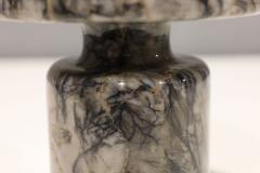 Angelo Mangiarotti Angelo Mangiarotti Gray Marble Vase - 2853598