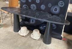 Angelo Mangiarotti Angelo Mangiarotti Italian Eros Console Black Marquina Marble for Skipper 1971 - 2474392