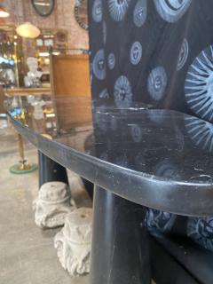 Angelo Mangiarotti Angelo Mangiarotti Italian Eros Console Black Marquina Marble for Skipper 1971 - 2474398