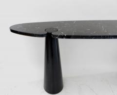 Angelo Mangiarotti Angelo Mangiarotti Italian Eros Series Console for Skipper Black Marquina Marble - 713885