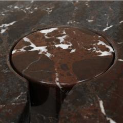 Angelo Mangiarotti Angelo Mangiarotti Mid Century Modern Serie Eros Marble Italian Side Table - 1178259