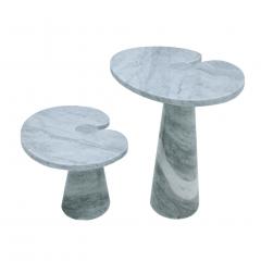 Angelo Mangiarotti Angelo Mangiarotti Mid Century Modern Serie Eros Marble Italian Side Table - 1436360