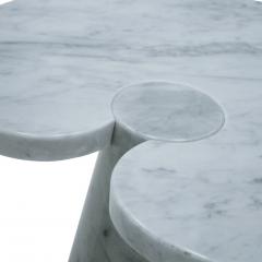 Angelo Mangiarotti Angelo Mangiarotti Mid Century Modern Serie Eros Marble Italian Side Table - 1436366