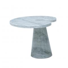Angelo Mangiarotti Angelo Mangiarotti Mid Century Modern Serie Eros Marble Italian Side Table - 1436380