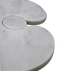 Angelo Mangiarotti Angelo Mangiarotti Mid Century Modern Serie Eros Marble Italian Side Table - 2548226