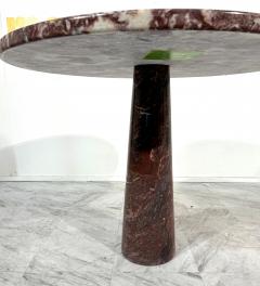 Angelo Mangiarotti Angelo Mangiarotti Skipper Eros Dining Table in Rosso Marble Italy 1970s - 4308405