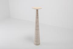 Angelo Mangiarotti Angelo Mangiarotti Travertine Pedestal 1980s - 1006599