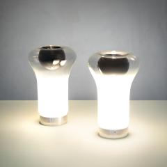 Angelo Mangiarotti Angelo Mangiarotti for Artemide Pair of Table Lamp mod Saffo - 4430208