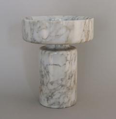 Angelo Mangiarotti Angelo Mangiarotti for Knoll Calacutta Marble Vase - 2138208
