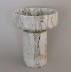 Angelo Mangiarotti Angelo Mangiarotti for Knoll Calacutta Marble Vase - 2138211