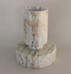 Angelo Mangiarotti Angelo Mangiarotti for Knoll Calacutta Marble Vase - 2138213