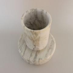 Angelo Mangiarotti Angelo Mangiarotti for Knoll Calacutta Marble Vase - 2138214