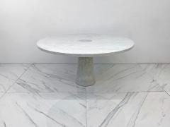 Angelo Mangiarotti Angelo Mangiarotti for Skipper Carrara Marble Eros Dining Table 1970s - 4054465