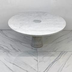 Angelo Mangiarotti Angelo Mangiarotti for Skipper Carrara Marble Eros Dining Table 1970s - 4054467