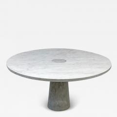 Angelo Mangiarotti Angelo Mangiarotti for Skipper Carrara Marble Eros Dining Table 1970s - 4058442