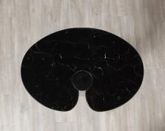 Angelo Mangiarotti Angelo Mangiarotti for Skipper Eros Nero Marquina Tall Marble Side Table - 2652875