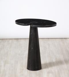 Angelo Mangiarotti Angelo Mangiarotti for Skipper Eros Nero Marquina Tall Marble Side Table - 2652877