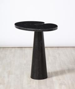 Angelo Mangiarotti Angelo Mangiarotti for Skipper Eros Nero Marquina Tall Marble Side Table - 2652880